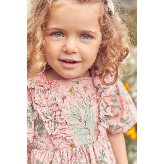 Đầm hoa Nex.t xinh xắn cho bé size 3Y -> 5Y
