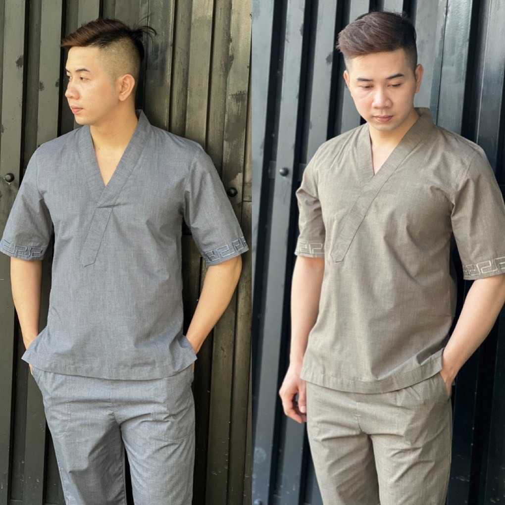 ĐỒ LAM ĐI CHÙA # MẪU NHẬT NAM THÊU TAY VẢI TICI