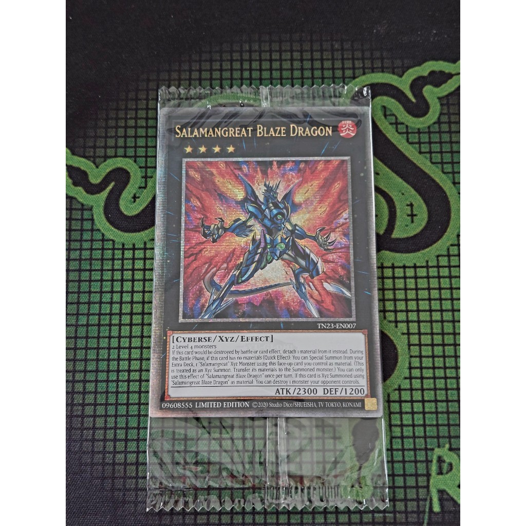 Thẻ Bài Yugioh Monster Salamangreat Blaze Dragon - TN23-EN007 - Quarter Century Rare