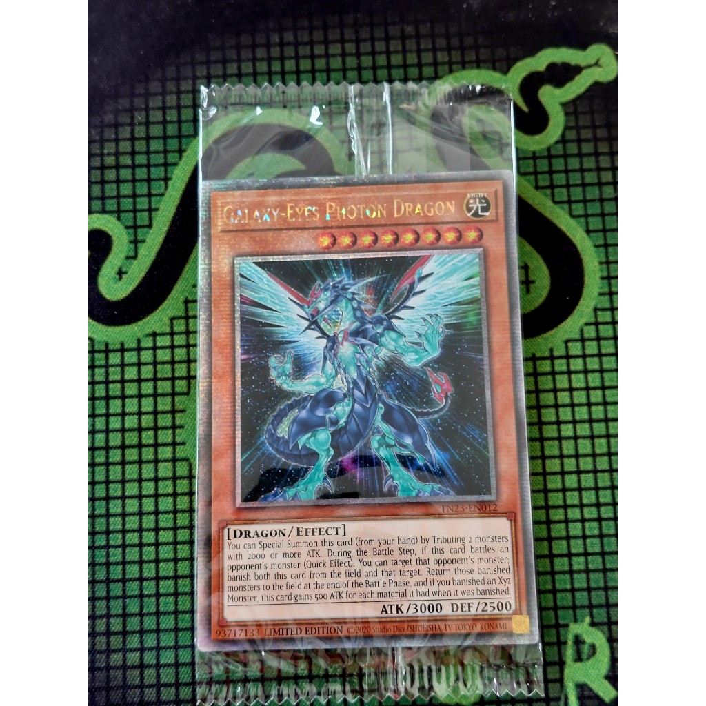 Thẻ Bài Yugioh Monster Galaxy-Eyes Photon Dragon - TN23-EN012 - Quarter Century Rare