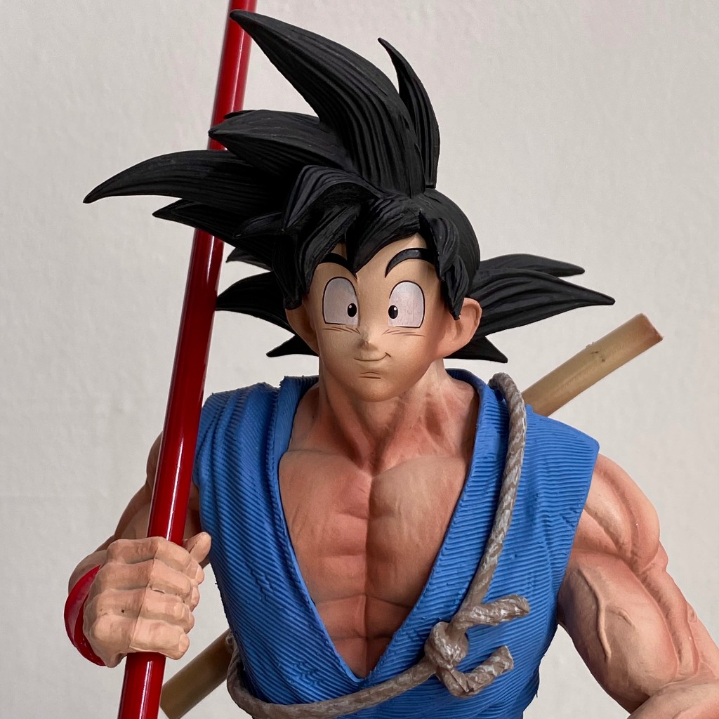 Mô hình Goku cưỡi mây  - Mô hình goku ngồi mây cao 22CM - Goku đi tìm ngọc - goku dragon ball fig