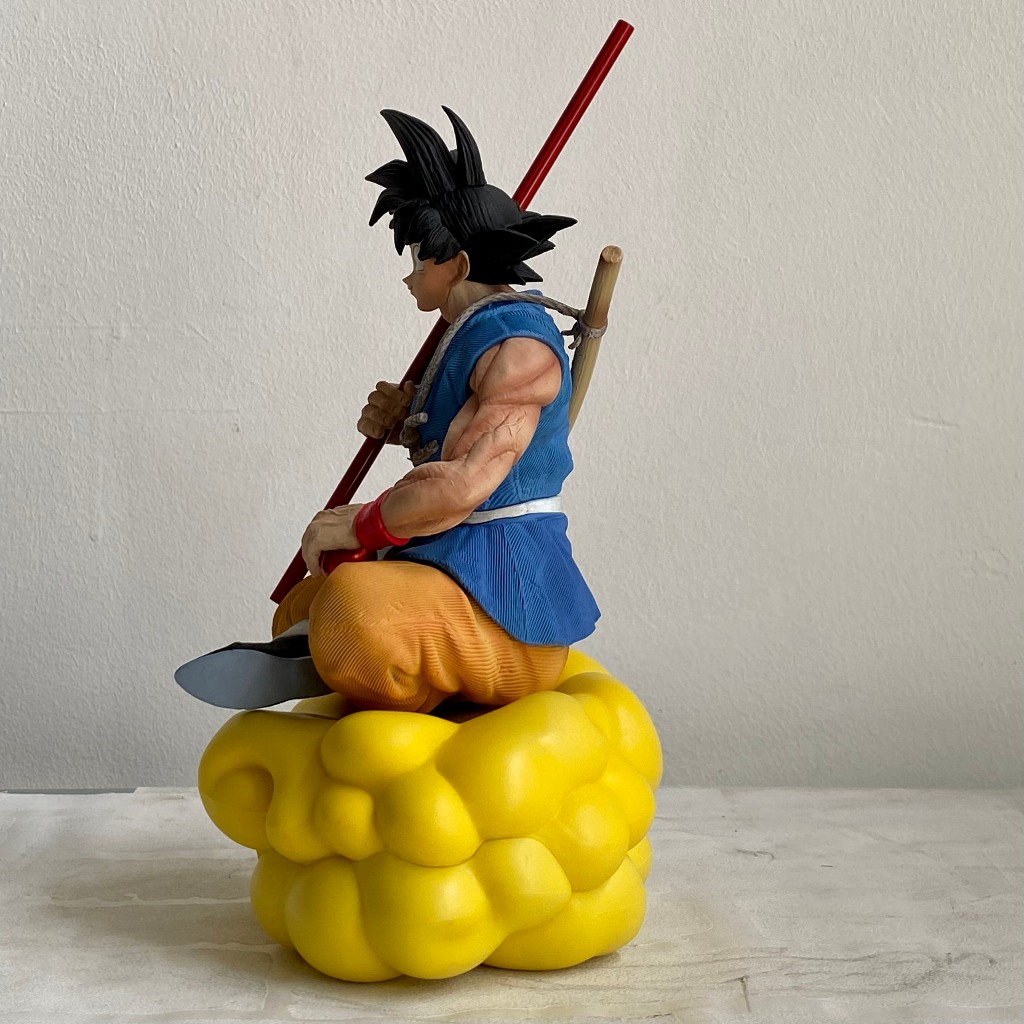 Mô hình Goku cưỡi mây  - Mô hình goku ngồi mây cao 22CM - Goku đi tìm ngọc - goku dragon ball fig
