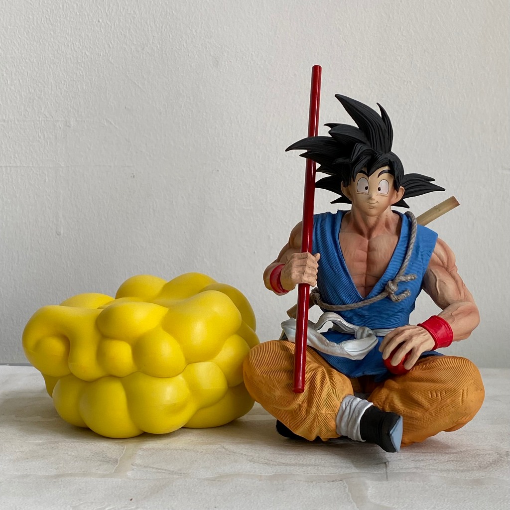 Mô hình Goku cưỡi mây  - Mô hình goku ngồi mây cao 22CM - Goku đi tìm ngọc - goku dragon ball fig
