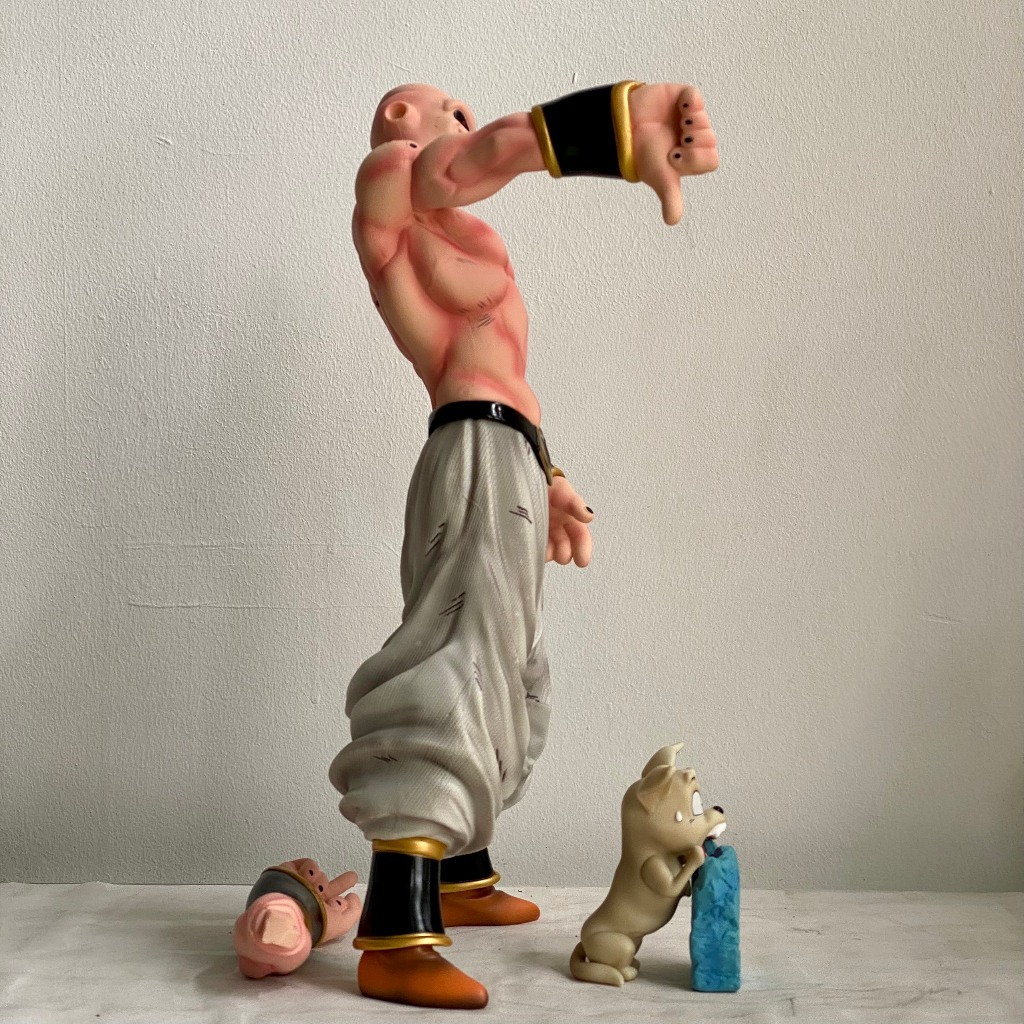 Mô hình super Buu cực ngầu cao 34.5Cm - Mô hình majin buu super buu kèm 2 tay thay thế và phụ kiện - Majin Buu