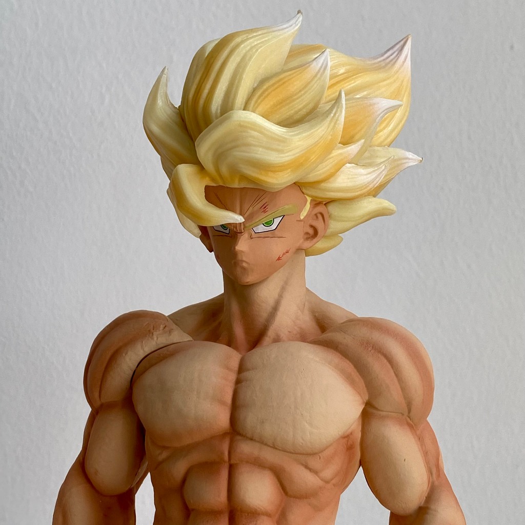 Mô hình Son Goku super saiyan 1  30Cm - Mô hình goku infinite studioF1 cao 30CM - Dragonball goku