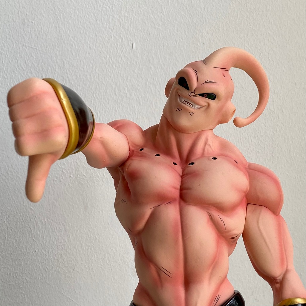 Mô hình super Buu cực ngầu cao 34.5Cm - Mô hình majin buu super buu kèm 2 tay thay thế và phụ kiện - Majin Buu