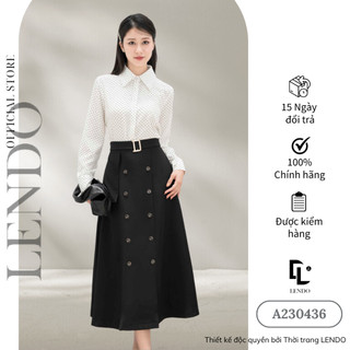 Áo Sơ Mi Chấm Bi LENDO A230436