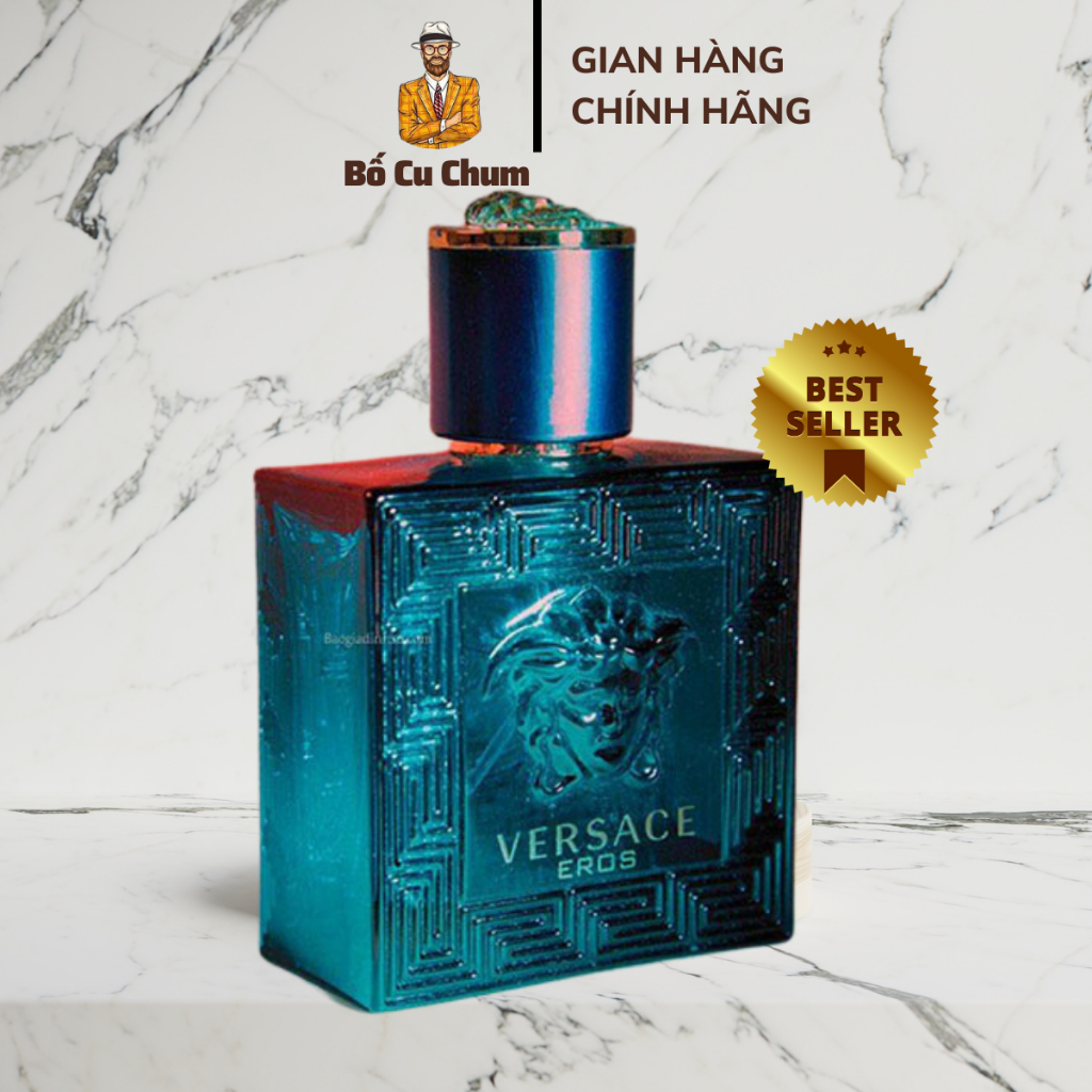 Nước Hoa Nam Versace Eros xanh đỏ100ml - Dầu thơm nam tính lưu hương lâu hương thơm quyến rũ