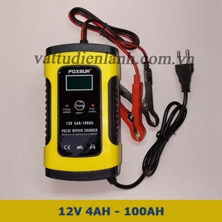 Máy sạc bình ắc quy kiêm sạc bình 12v/6a 4ah-100ah loại tốt mẫu mới 2019,máy nạp ắc quy, nạp ắc quy 12v
