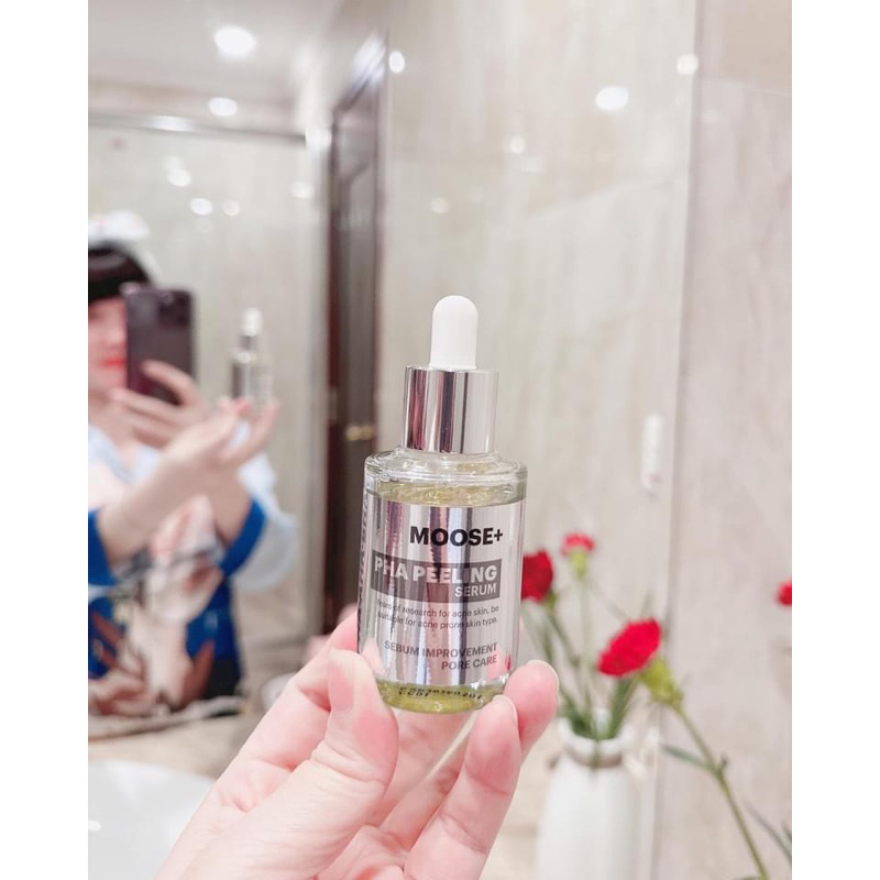 Combo peel da moose+kem moose+serum nám moose 50ml hạn dùng 2026