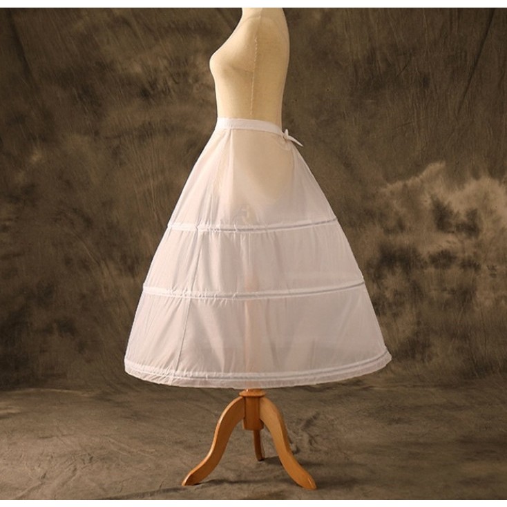 Tùng váy cô dâu 3 tầng làm phồng váy cưới cô dâu 80cm_SUMIN