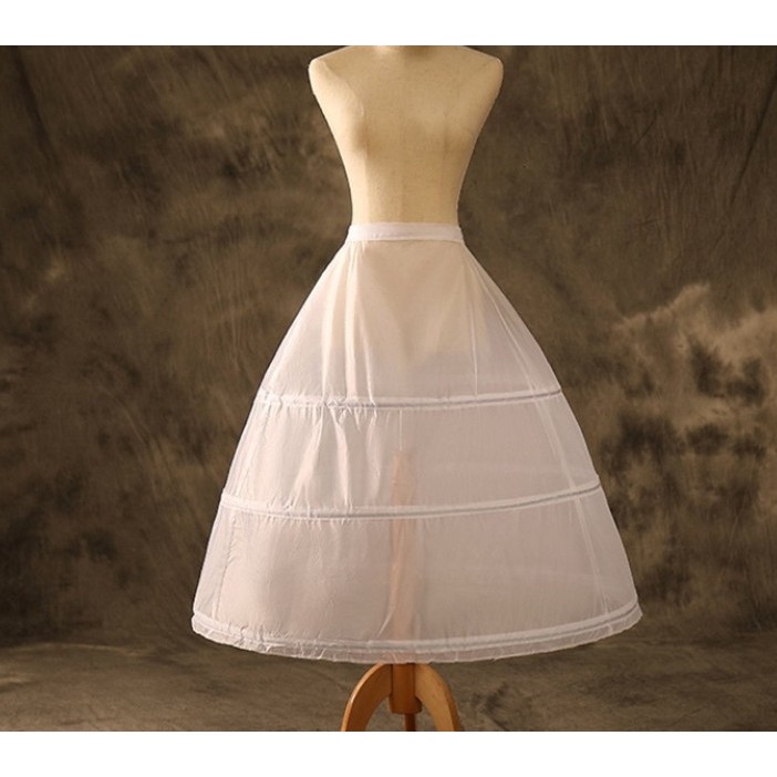 Tùng váy cô dâu 3 tầng làm phồng váy cưới cô dâu 80cm_SUMIN