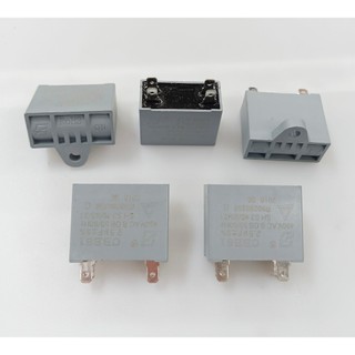 Combo 5 tụ quạt và tụ điều hòa 4 chân cắm 2,5uf/450v