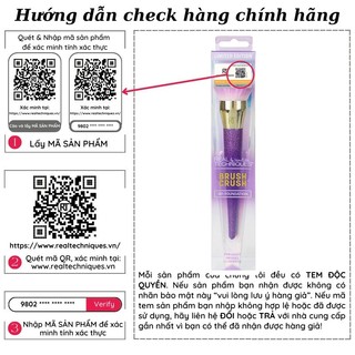Cọ trang điểm real techniques ✨đánh kem nền✨ brush crush 301 foundation
