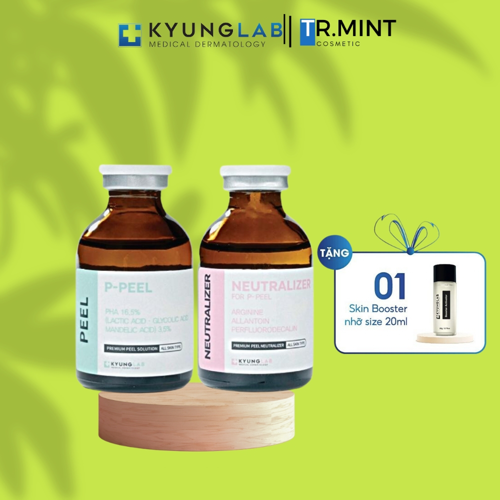 Bộ peel da KyungLab P-Peel thay da sinh học tái tạo làn da - 30ml/lọ