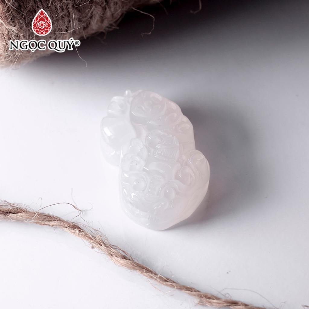 Charm đá tỳ hưu đá thiên nhiên làm vòng tay, mặt dây chuyền, móc khóa  - Ngọc Quý