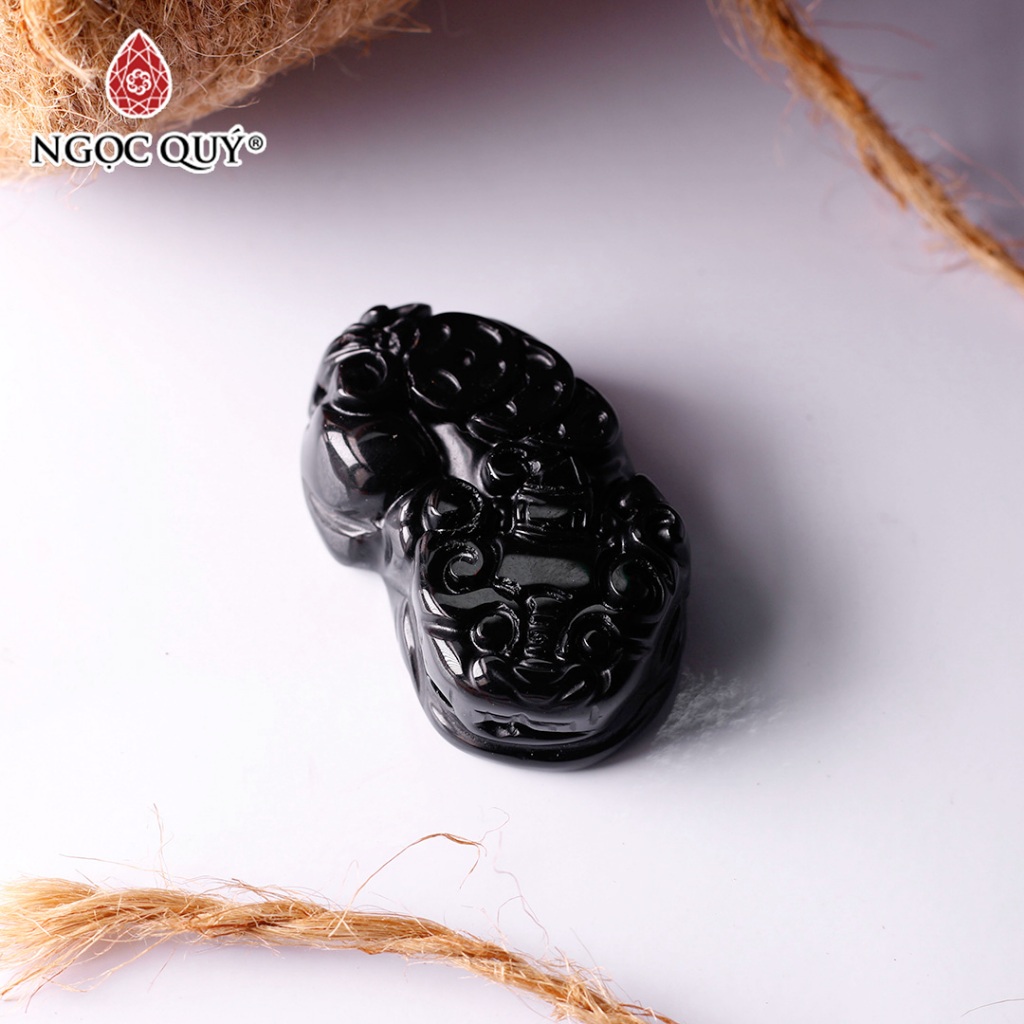 Charm đá tỳ hưu đá thiên nhiên làm vòng tay, mặt dây chuyền, móc khóa  - Ngọc Quý