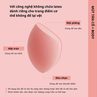 Mút Tán Lớn RT REAL TECHNIQUES MIRACLE FACE BODY SPONGE