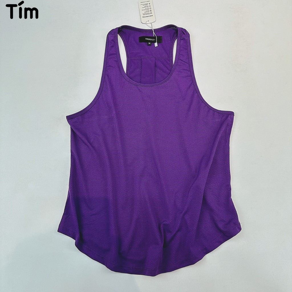 Áo tank lưới mè