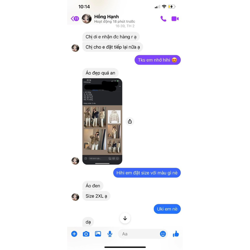 Áo phao nữ đại hàn dáng vừa