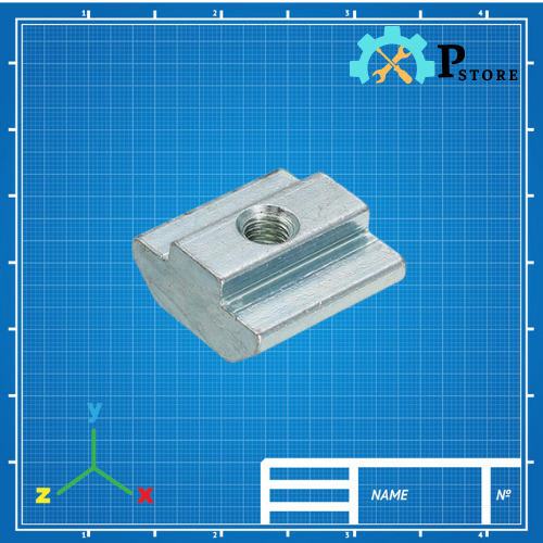 Nút, Tán T Inox 304 Dành Cho Nhôm Định Hình 2020/3030/4040 EU