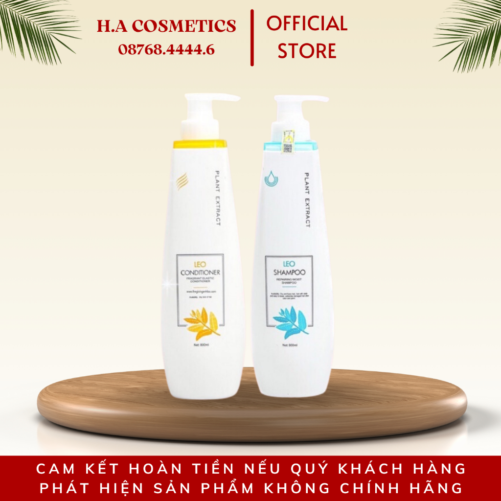 Dầu Gội Cặp PROSEE LEO - Dầu Cặp Chính Hãng, Bộ Gội Xả Dưỡng Chất Thiên Nhiên Phục Hồi Tóc Hư Tổn 800ml