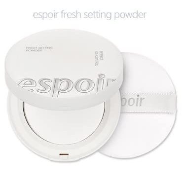 Phấn Phủ Espoir Pro Tailor Be Glow Sheer +Fresh Setting Perfect Oil Control  Powder