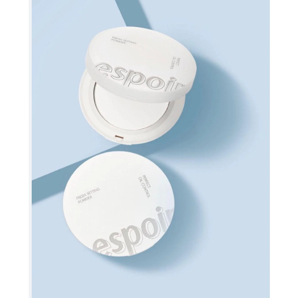 Phấn Phủ Espoir Pro Tailor Be Glow Sheer +Fresh Setting Perfect Oil Control  Powder