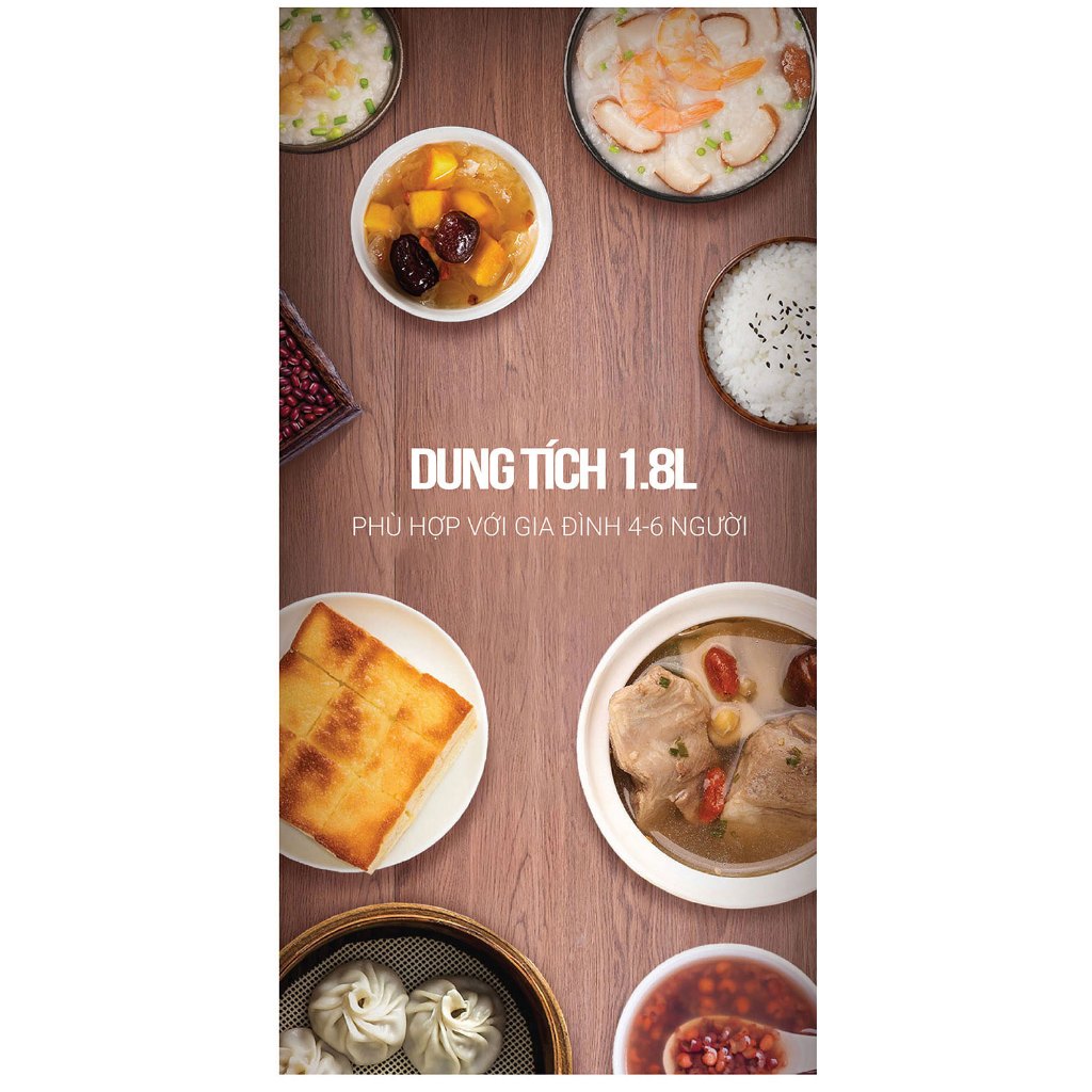 Nồi cơm điện tử 1.8L Toshiba RC-18NTFV Thailand