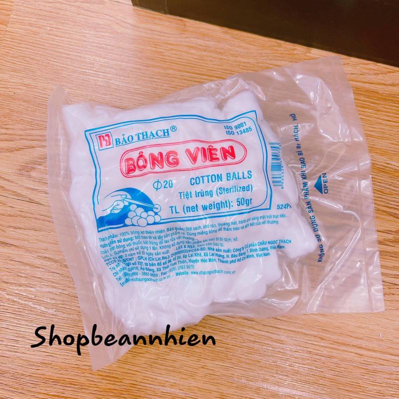 Bông viên đa năng bảo thạch-bông viên nhét tai cho mẹ sau sinh