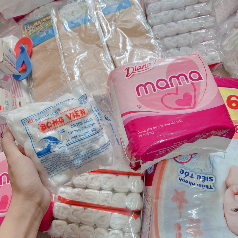 Bông viên đa năng bảo thạch-bông viên nhét tai cho mẹ sau sinh