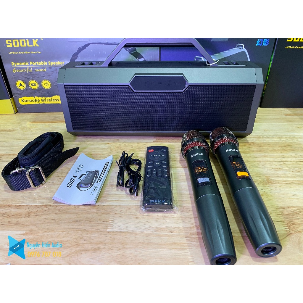 Loa SODLK S520 Nghe nhạc, giải trí karaoke chuyên nghiệp, bluetooth 5.0,150W