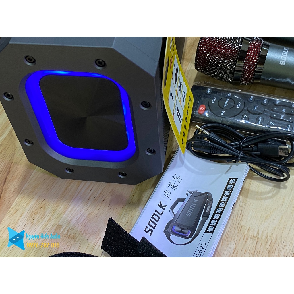 Loa SODLK S520 Nghe nhạc, giải trí karaoke chuyên nghiệp, bluetooth 5.0,150W