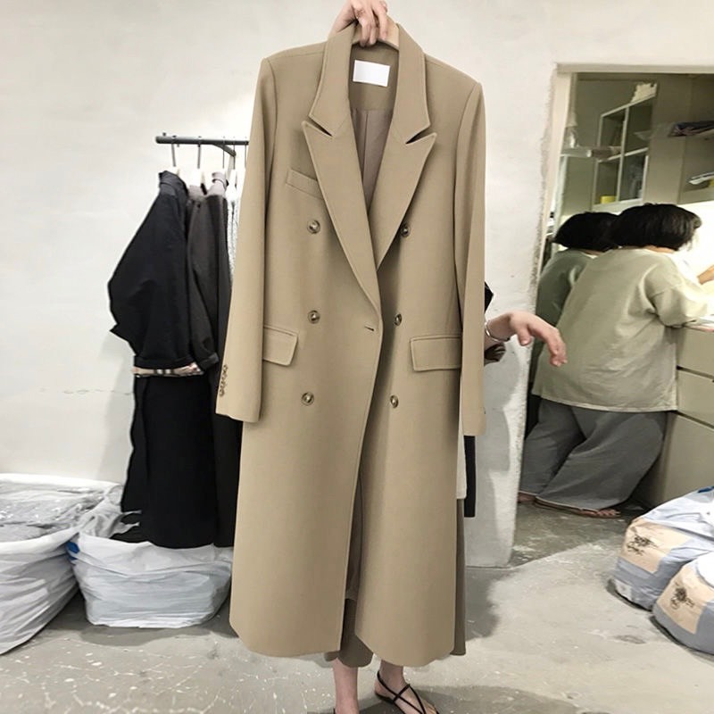 BLAZER DÁNG DÀI 6 CÚC, Mangto