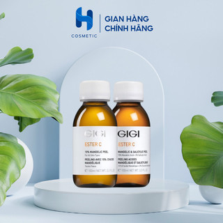  Tinh chất peel da GiGi Ester C Mandelic 15%   13% + Salicylic 2% làm sáng và căng bóng da 