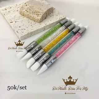 Phụ kiện nail - Bút cao su nặn hoa nặn thú silicon