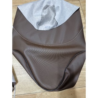 vỏ da yên nâu xe Janus