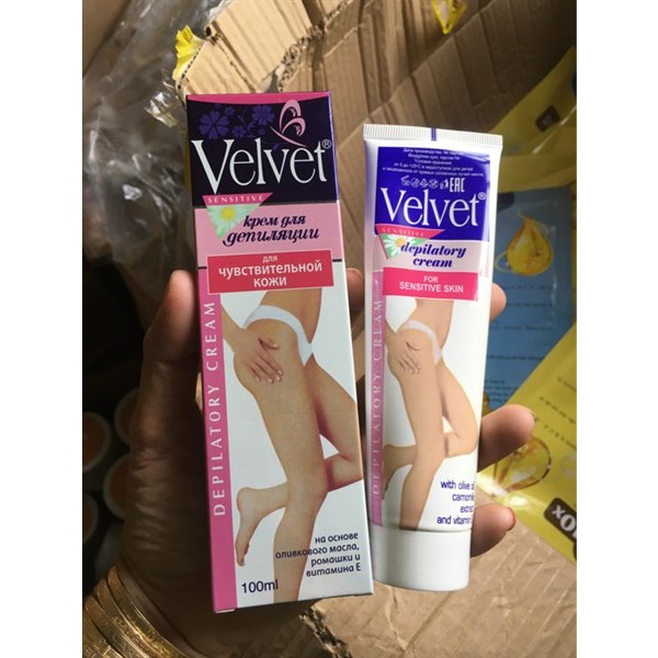 Kem tẩy lông velvet 100ml