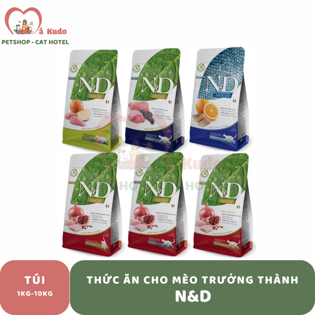 Hạt N&D 1kg (túi chiết)