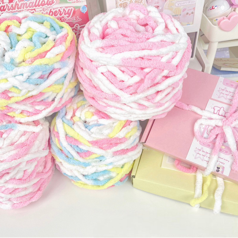 10 Mét Dây Len Màu Trang Trí Sản Phẩm