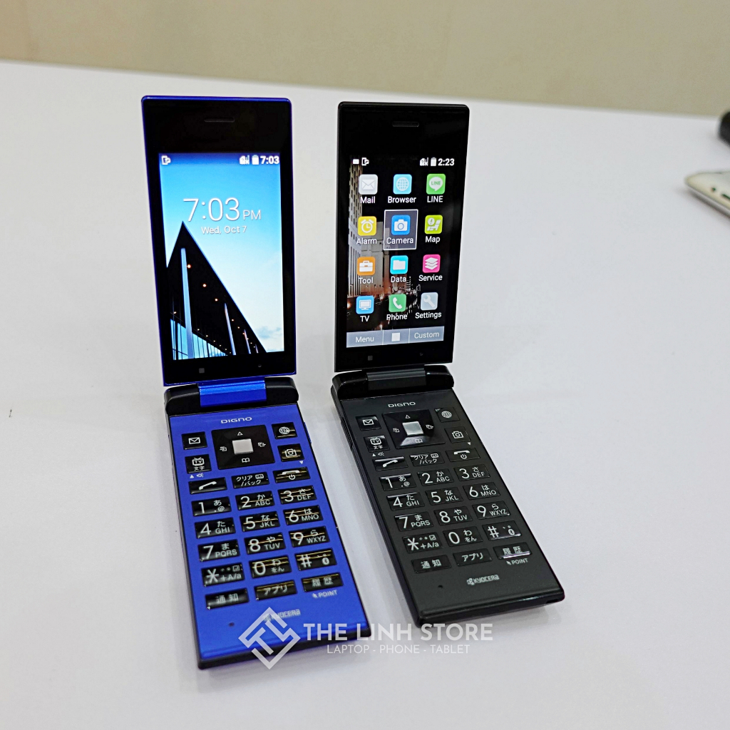 Điện thoại nắp gập Kyocera Digno 502KC có hỗ trợ 4G - Có màn phụ bên ngoài