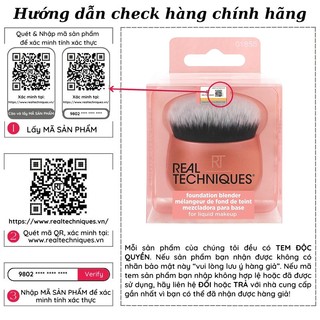 Cọ Tán Nền REAL TECHNIQUES Brush Foundation Blender