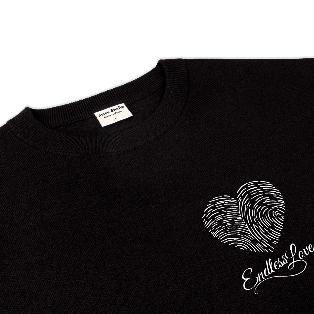 Áo Sweater Nỉ Chân Cua Amee Studio/ Endless Love
