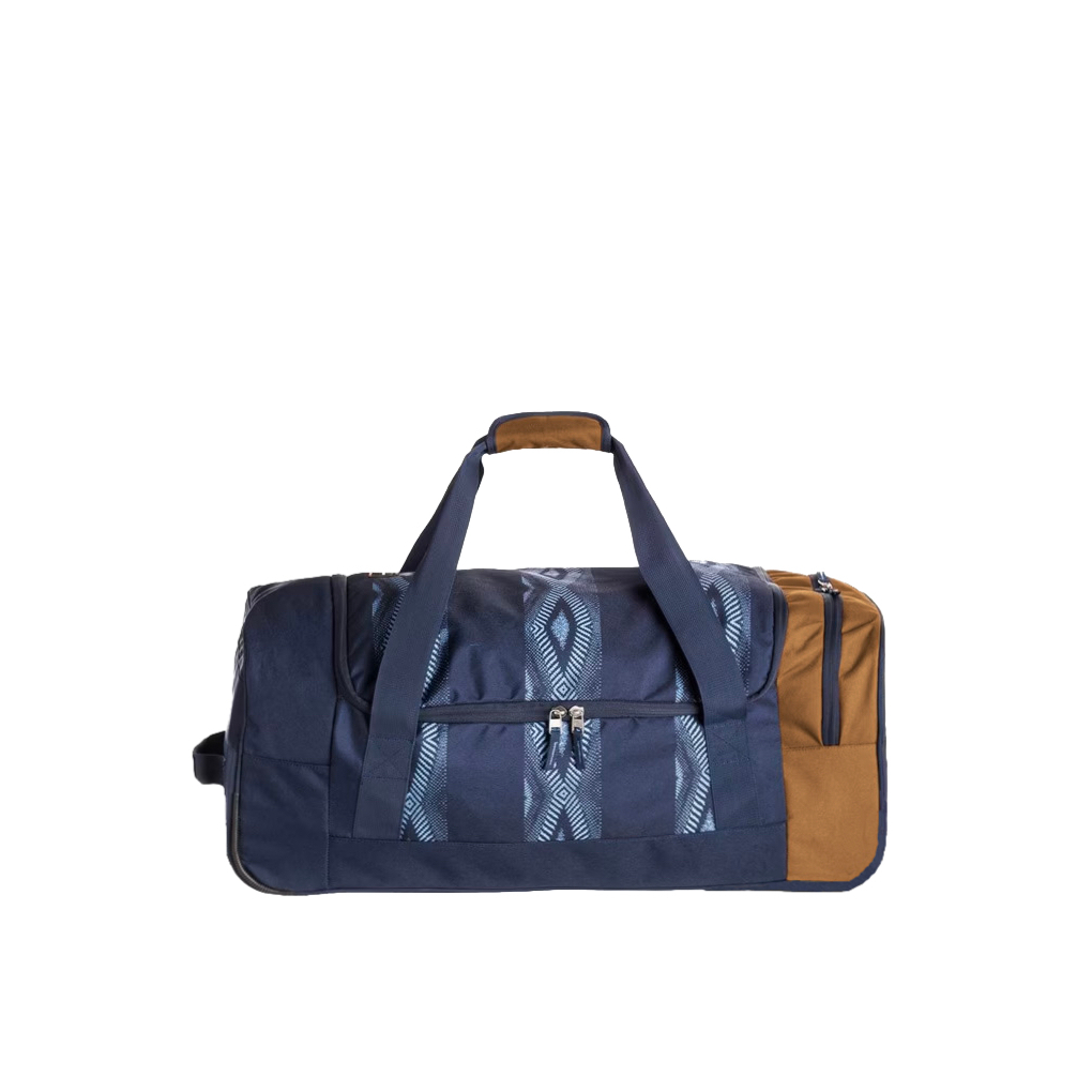 Túi Quicksil\/er duffle. Đẹp và chất. Hàng chính hãng, xịn 100%. Kích thước 70 x 30 x 27cm. TÚI KHÔNG CÓ DÂY ĐEO VAI.