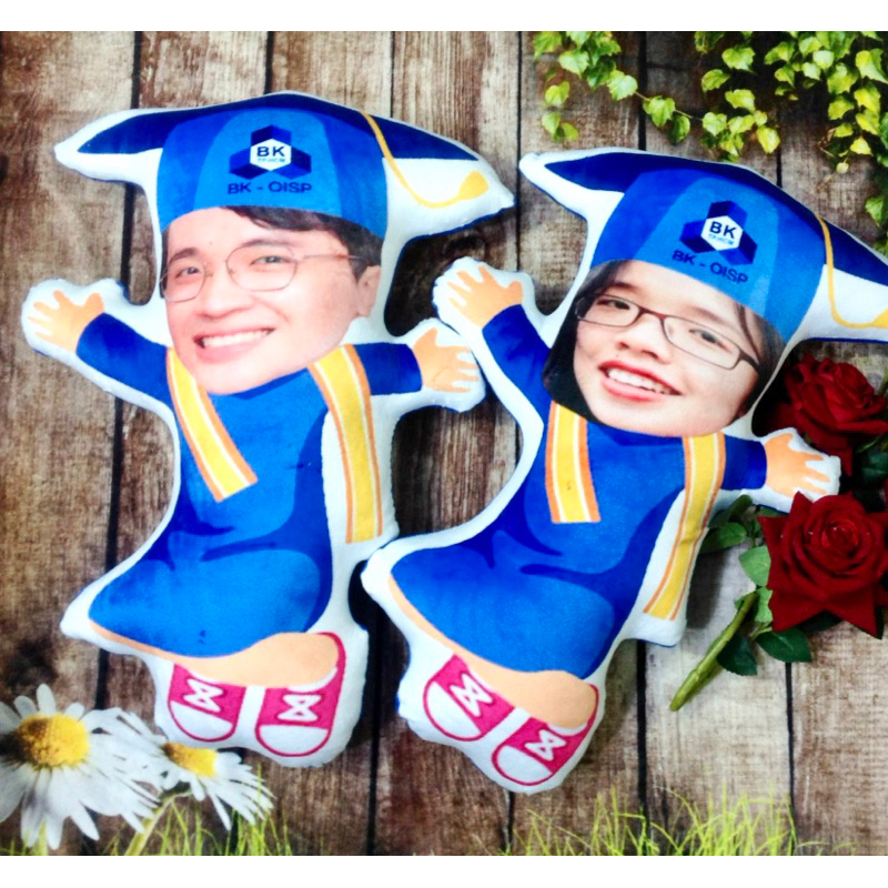 Gối ghép mặt quà tặng dễ thương