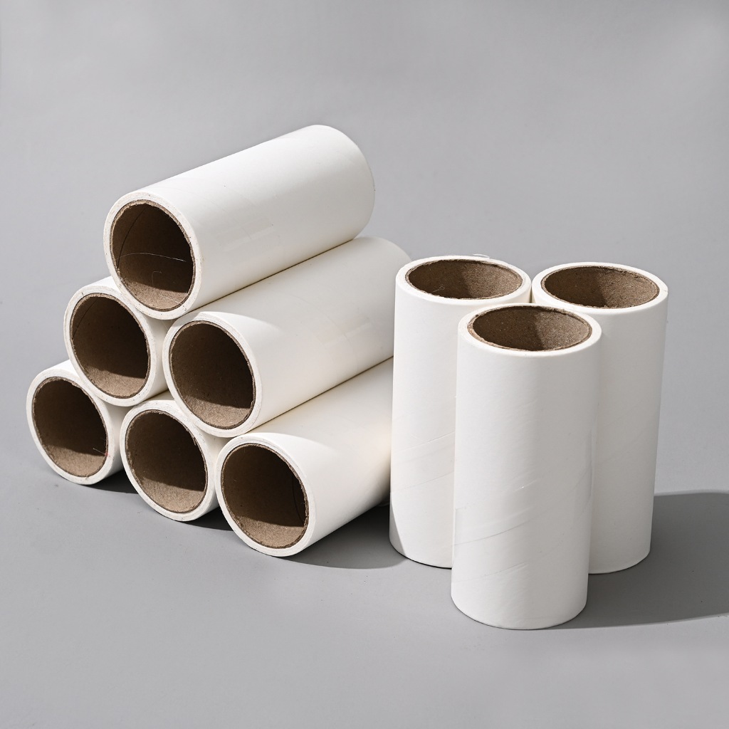 5 Cuộn Lõi Lăn Bụi Thay Thế Cây Lăn Bụi 10cm, 16cm - 5 Lõi Lăn Dự Phòng Thay Thế