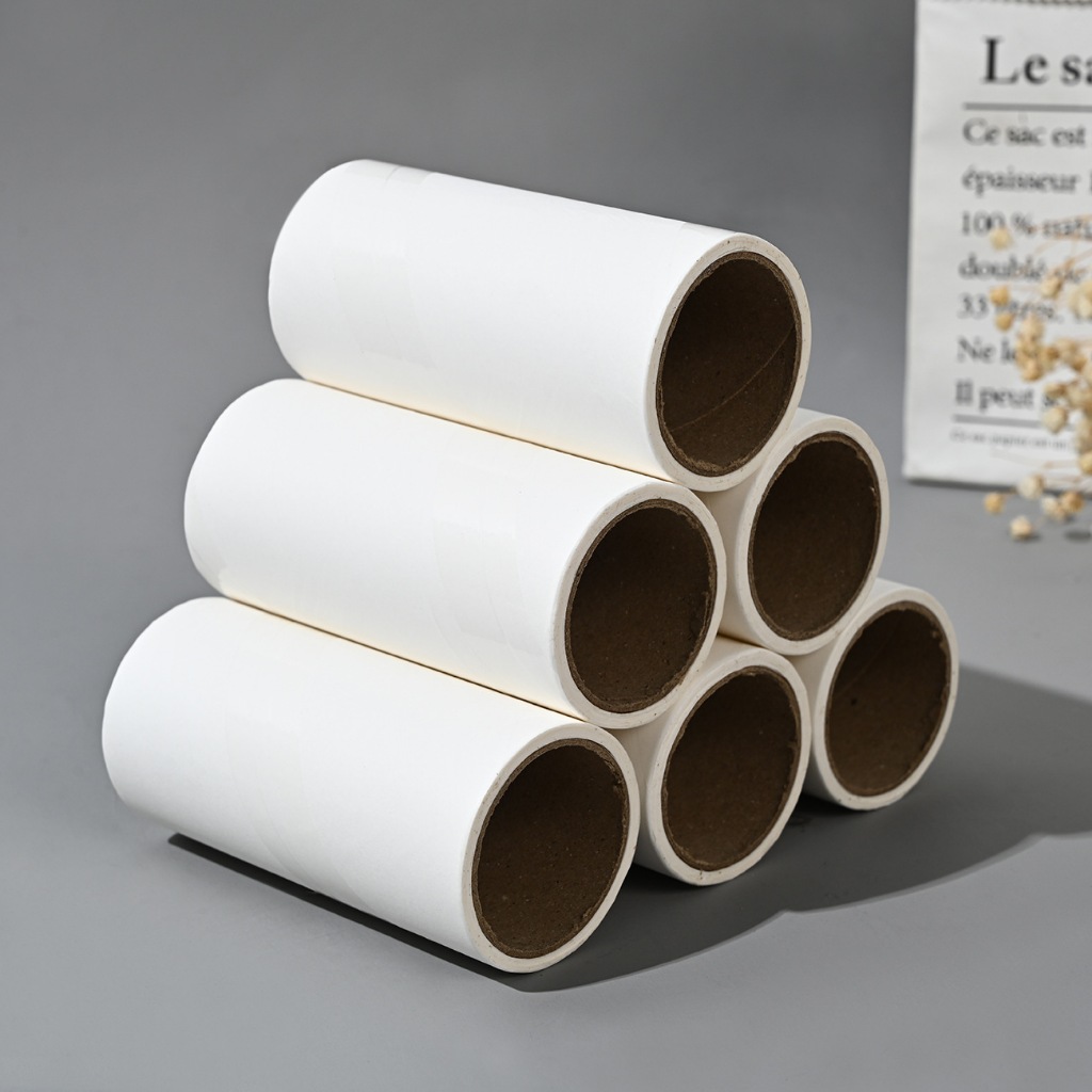 5 Cuộn Lõi Lăn Bụi Thay Thế Cây Lăn Bụi 10cm, 16cm - 5 Lõi Lăn Dự Phòng Thay Thế