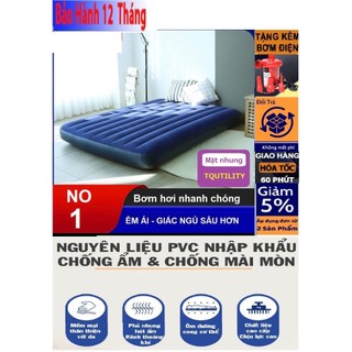Đệm bơm hơi đa năng 152x203x25 cm chính hãng , giá rẻ vô địch