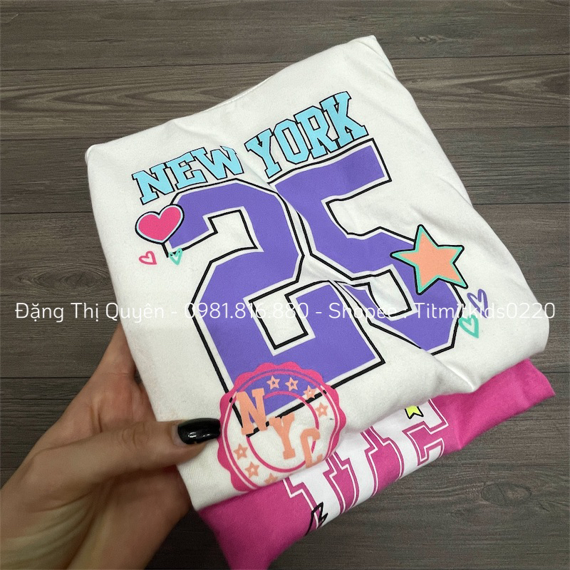 Áo cotton bé gái dư xịn xs-xxl