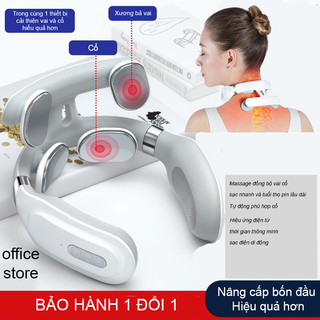 Máy massage cổ vai gáy cột sống, Matxa giảm đau thư giãn công nghệ Nhật Bản